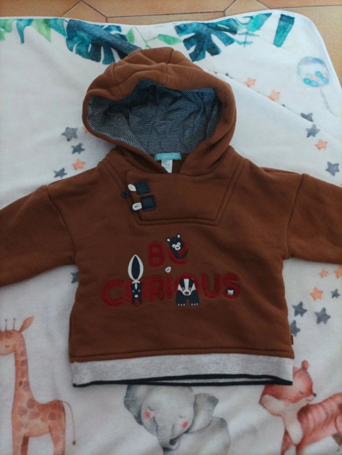 Pull marron chaud - photo numéro 2