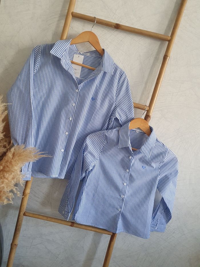 Chemise cœur brodé taille 10 ans - photo numéro 4