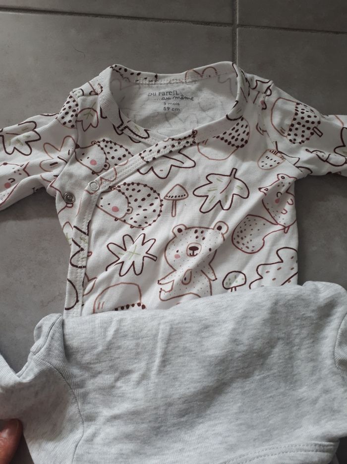 Body manche longue 3 mois - photo numéro 4