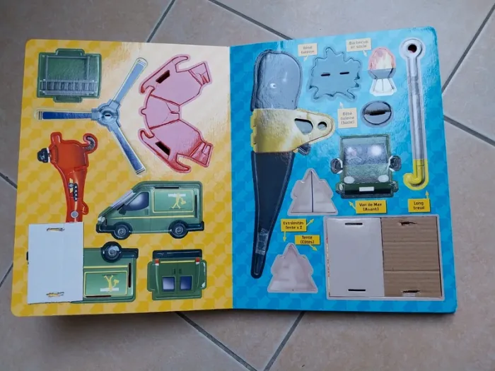 Livre construis ton camion sam le pompier - photo numéro 5