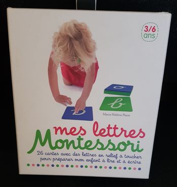 Mes lettres Montessori 3/6 ans - Marie-Hélène Place - Nathan