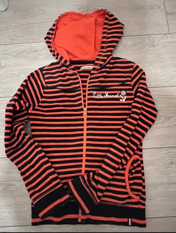 Veste Little Marcel rayée – 9/10 ans, bon état