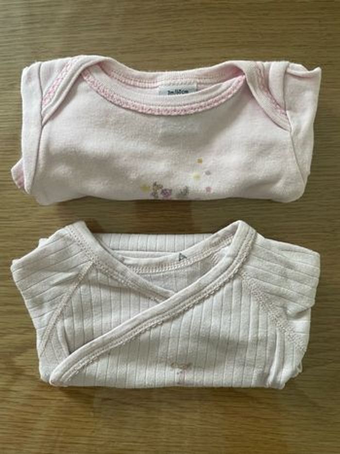 Lot 2 bodies manches longues - photo numéro 2