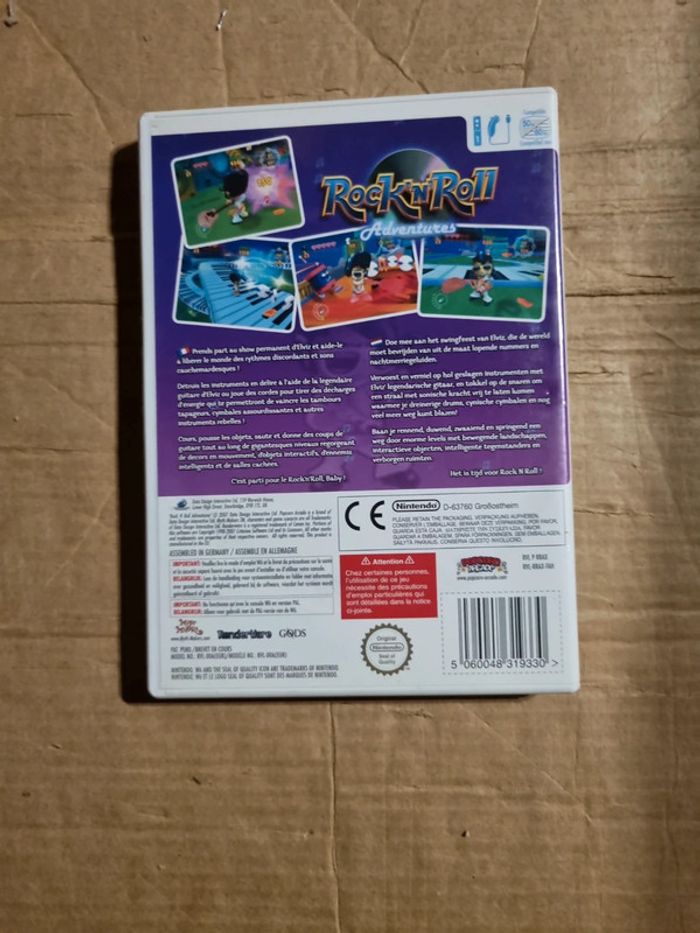 Rock'n'Roll Adventures pour Nintendo Wii - photo numéro 2