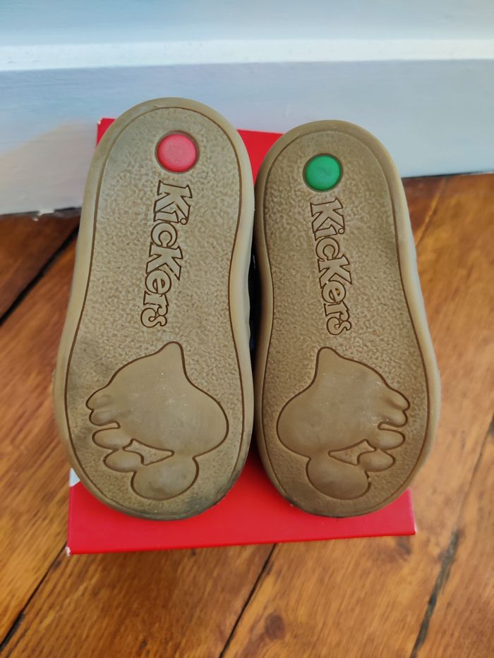 Chaussures Kickers Tackland bleu marine t21 - photo numéro 9