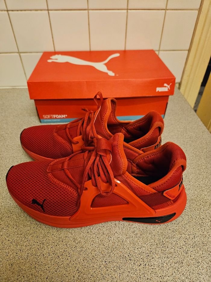 Baskets Puma  rouge P 43 - photo numéro 4