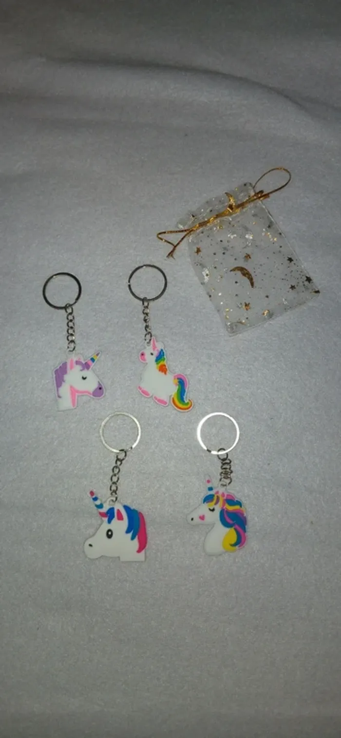 Porté clé licorne