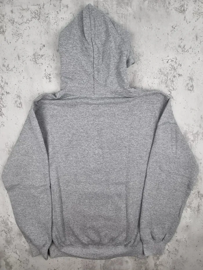 Pull à capuche universitaire – Gris – Taille S Hommes (mesures en photos) - photo numéro 4