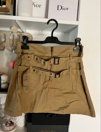 Mini jupe marron clair Zara T38 TBE 🤎