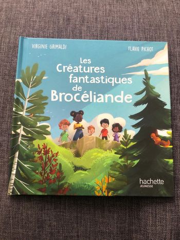 Livre les créatures fantastiques de Broceliande