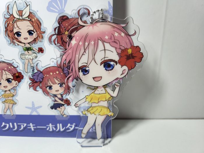 The Quintessential Quintuplets - Porte clé Stand Figurine Summer Party Ichika - photo numéro 2
