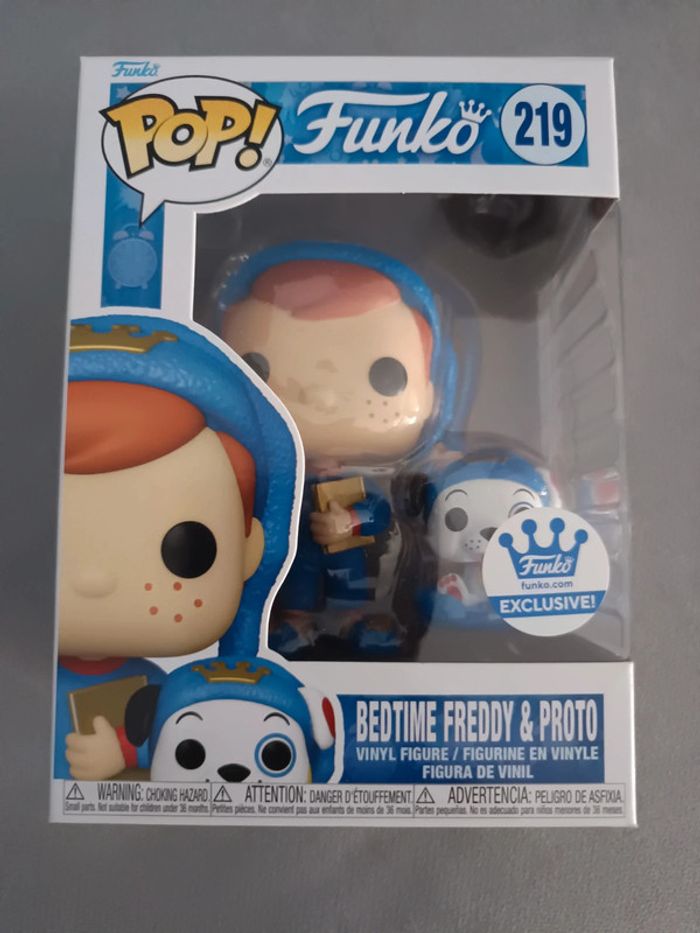 Pop Funko Bedtime Freddy & Proto 219