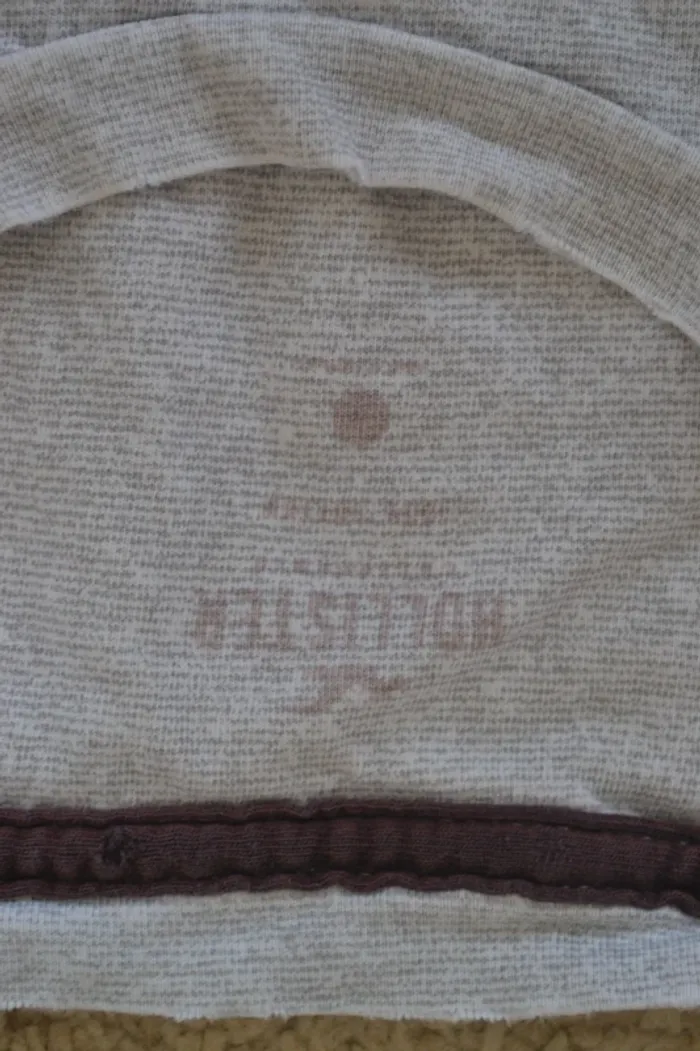 Tee-shirt Hollister gris Taille M - photo numéro 3