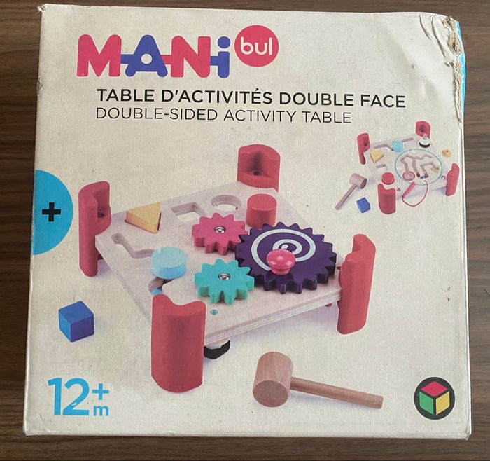 Table d’activités double face - photo numéro 3