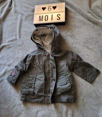 Veste mi saison 6 mois (veste + gilet qui se détache) Grain de blé