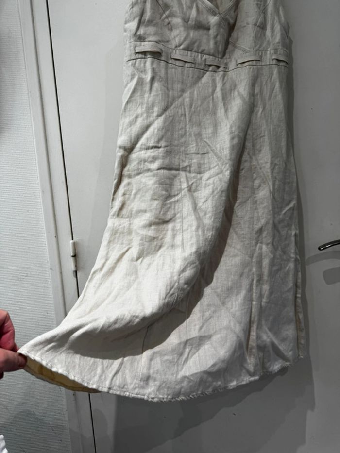Robe Burton of London, taille 40 100 % lin - photo numéro 8