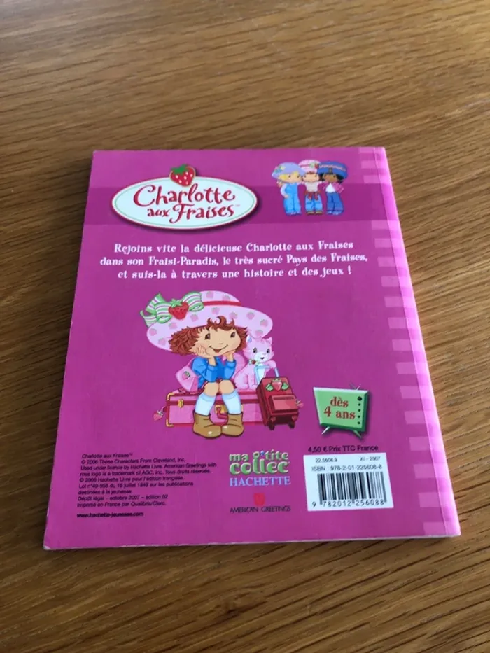 Livre charlotte aux fraises - photo numéro 2