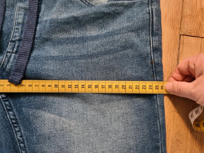 Short jeans taille élastiquée Fr 38 - photo numéro 7