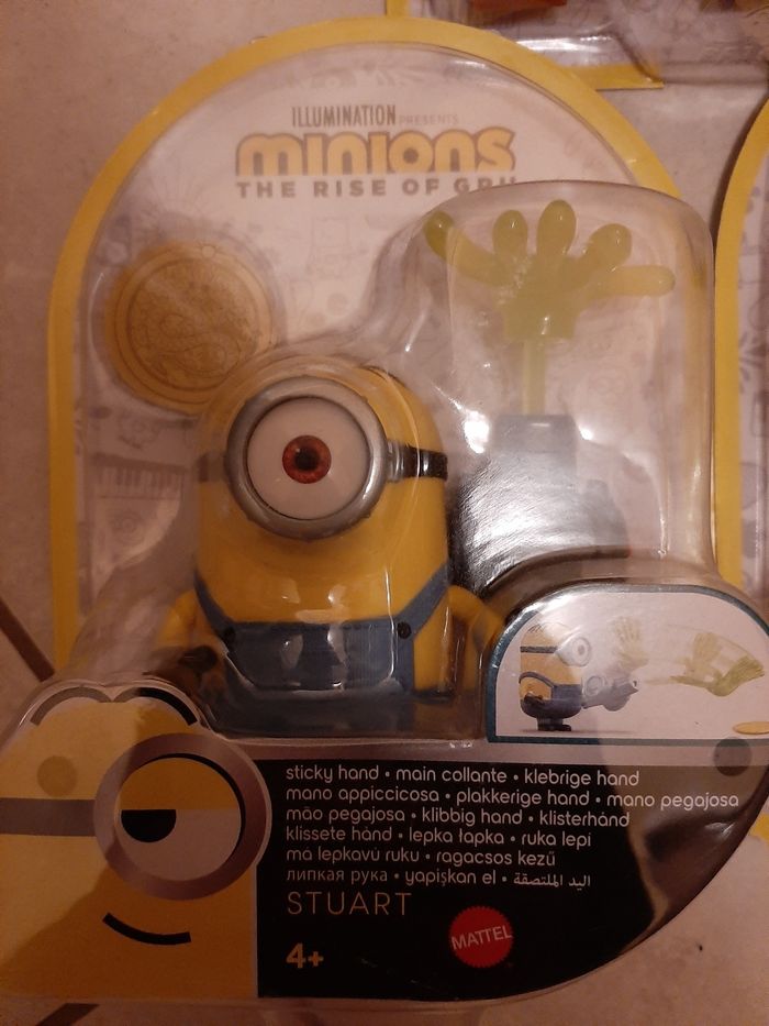 Lot 3 figurines minions the rise of gru - photo numéro 2