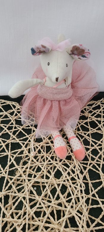Peluche Souris danseuse Moulin Roty Il était une fois