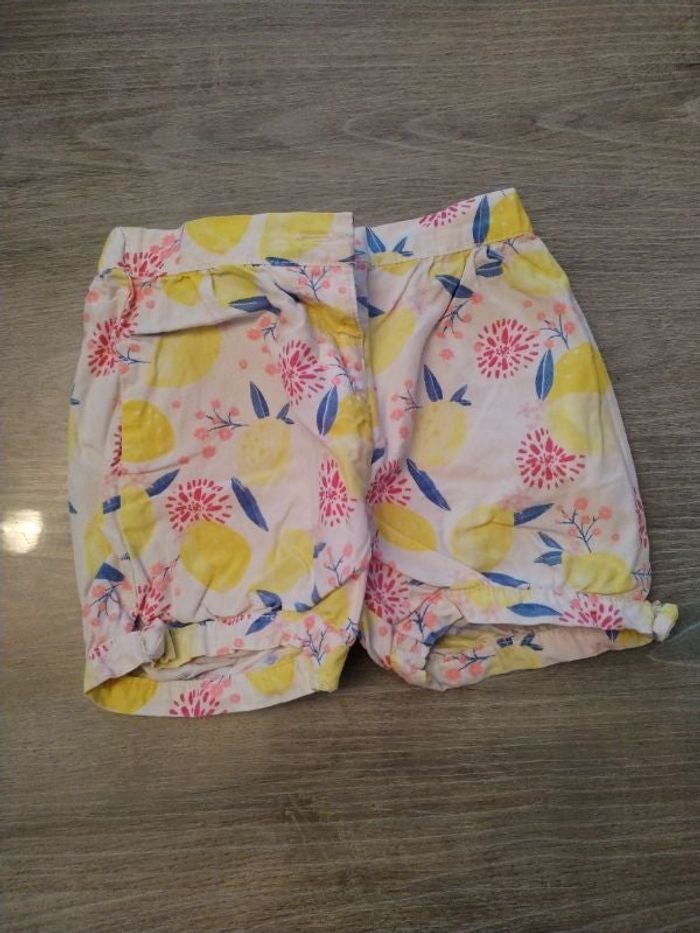 Short à citron
