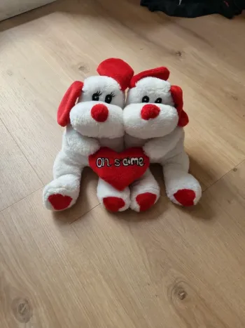 Doudou cœur amoureux