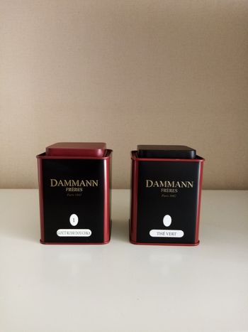 2 boîtes à thé (Dammann)