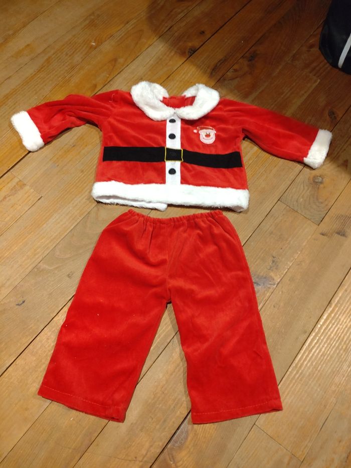 Déguisement du père noël pour bébé