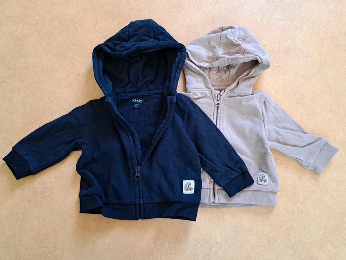 Lot de 2 vestes Kiabi