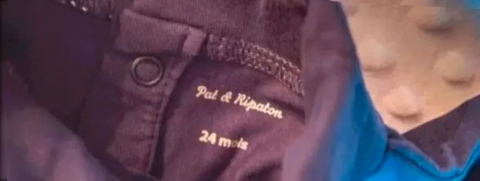 T-shirt manches longues col roulé bleu - photo numéro 2