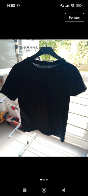 tee shirt manches courtes 