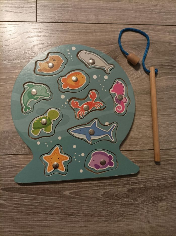 Jeu de pêche poisson