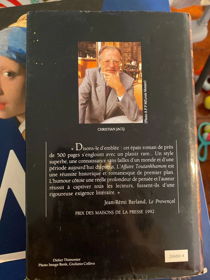 Christian Jacq l’affaire Toutankhamon - photo numéro 2