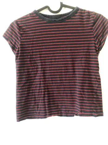 Tee shirt manche courte rayés