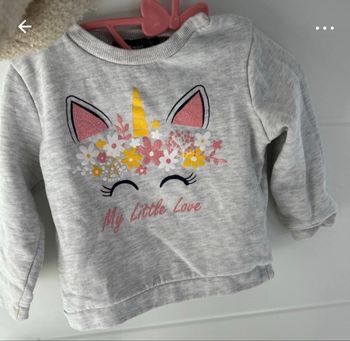 Lot 7 pulls filles 18 mois