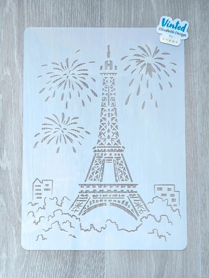 Pochoir Tour Eiffel Pour Murs Exposition Jef Aerosol En Images