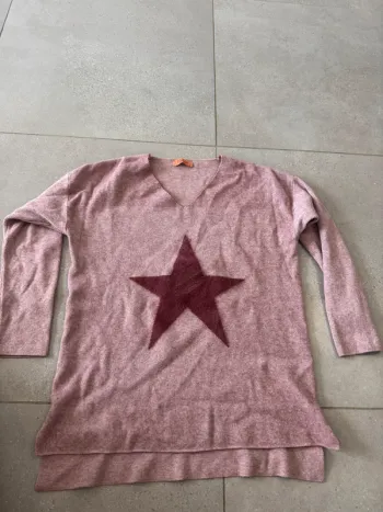 Pull rose Blossun, très bon état, taille L/XL