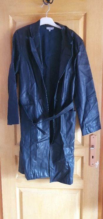 Veste en simili cuir