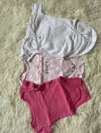 Lot 3 body manche courte