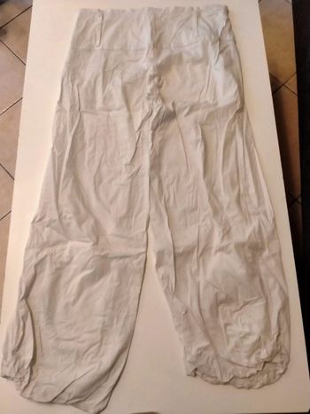 Pantalon blanc léger Taille unique