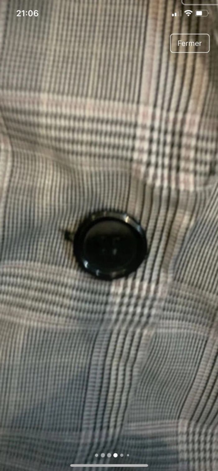 Blazer vintage carreaux - photo numéro 4