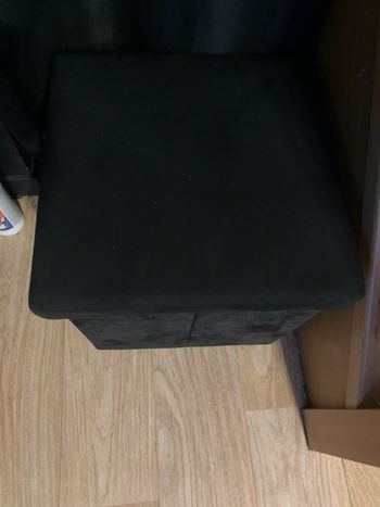 Lot de sièges, poufs, avec rangements