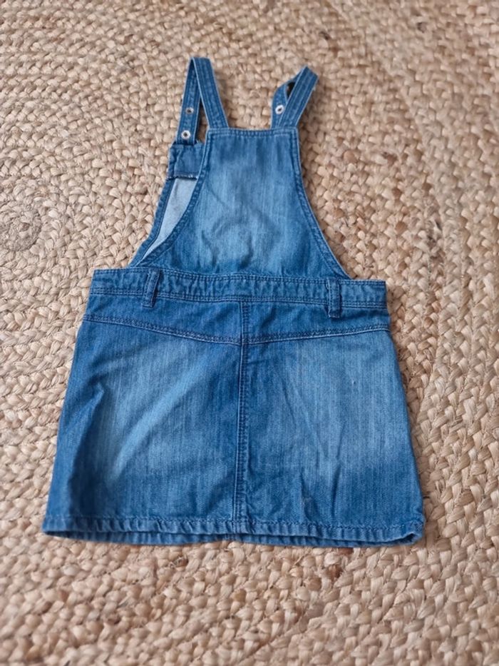 Robe en jeans in extenso 24 mois - photo numéro 3