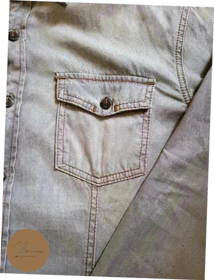Chemise jean vintage - photo numéro 6