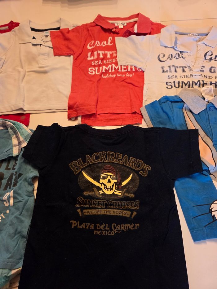 Lot 7 t-shirts manches courtes - photo numéro 5