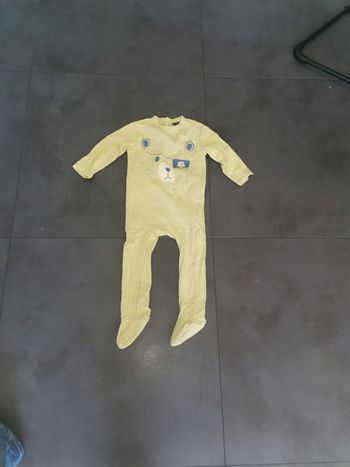 Grenouillère fine ours pirate kiabi 18 mois