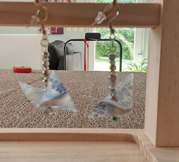 Boucles d'oreilles papillons - photo numéro 2
