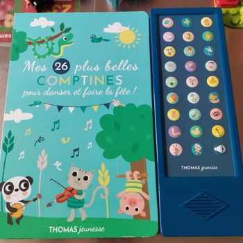 Livre interactif comptines mes 26 plus belles comptines