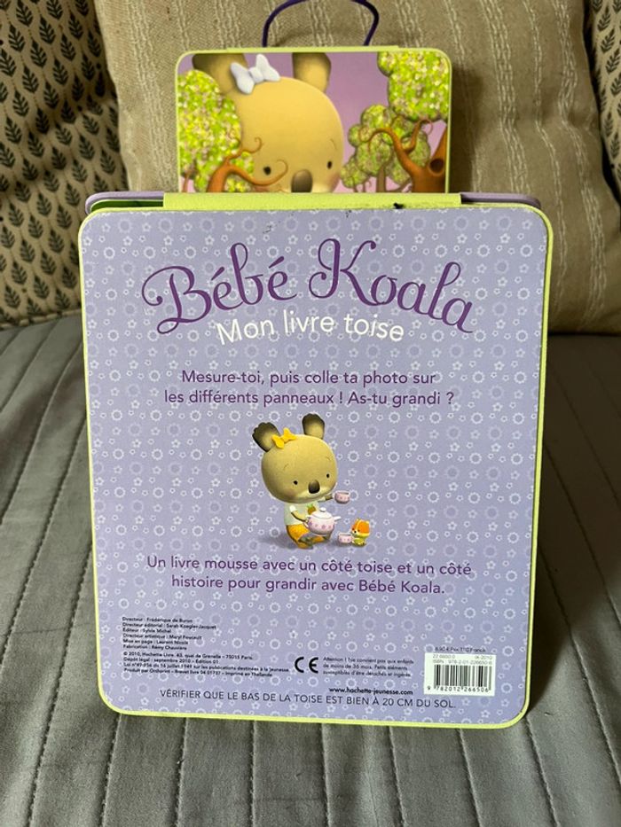 Livre toise bébé koala - photo numéro 2