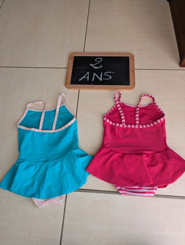 Lot de 2 maillots de bain nabaiji 2 ans - photo numéro 3